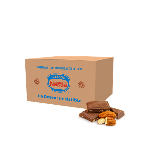 [08 543] Chocolate Almond Flavored Ice Cream Tub , 5 liters