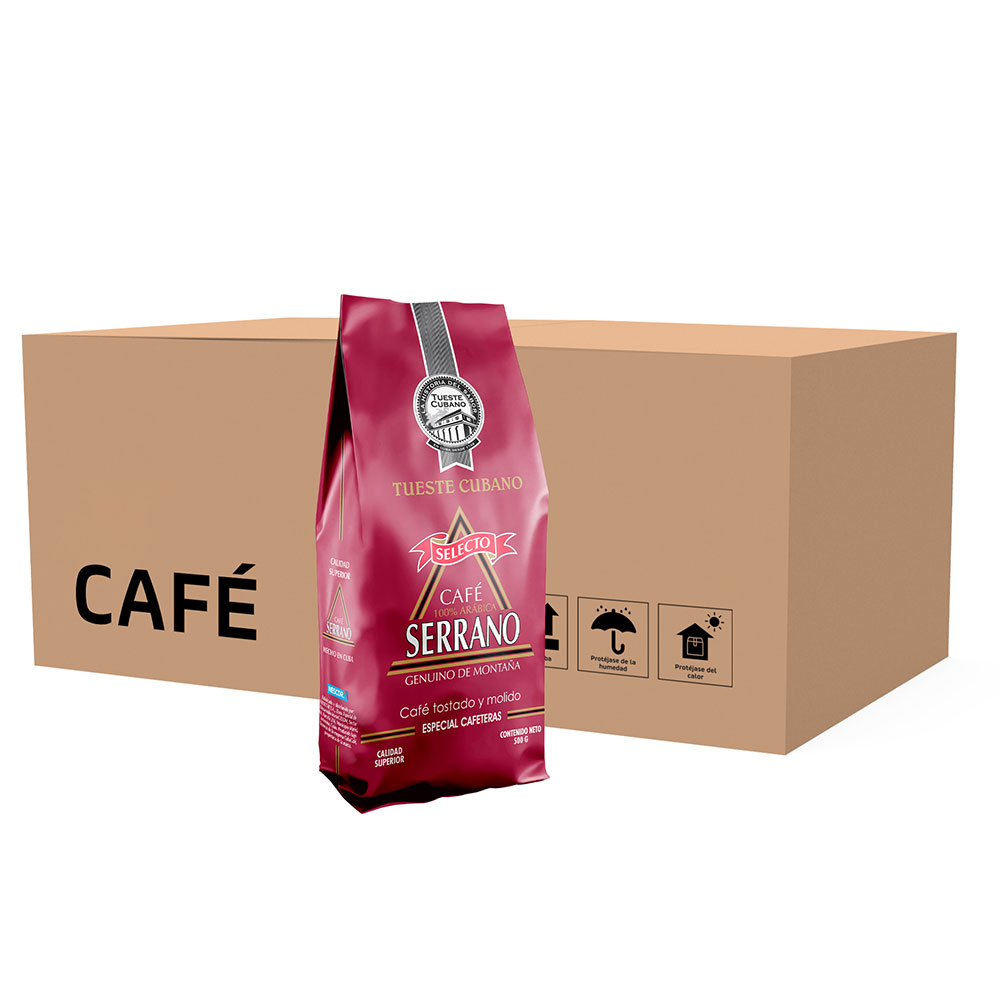 Serrano coffee, roasted and ground